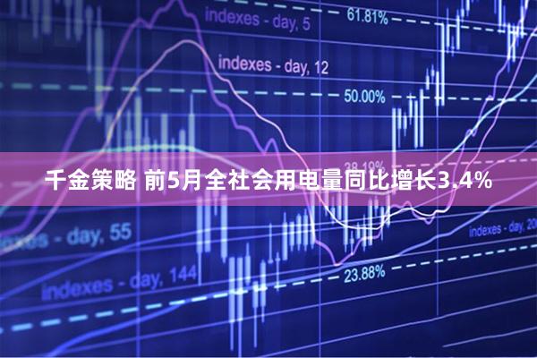 千金策略 前5月全社会用电量同比增长3.4%