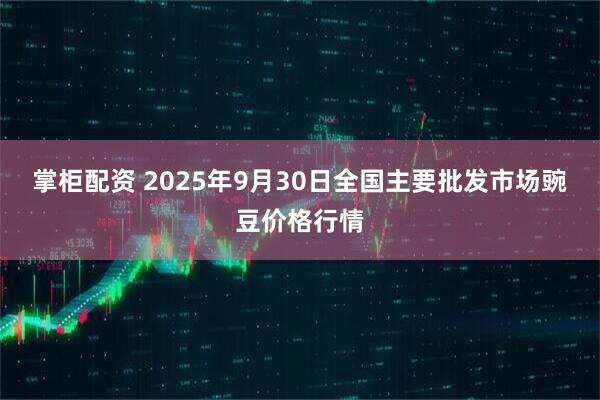 掌柜配资 2025年9月30日全国主要批发市场豌豆价格行情